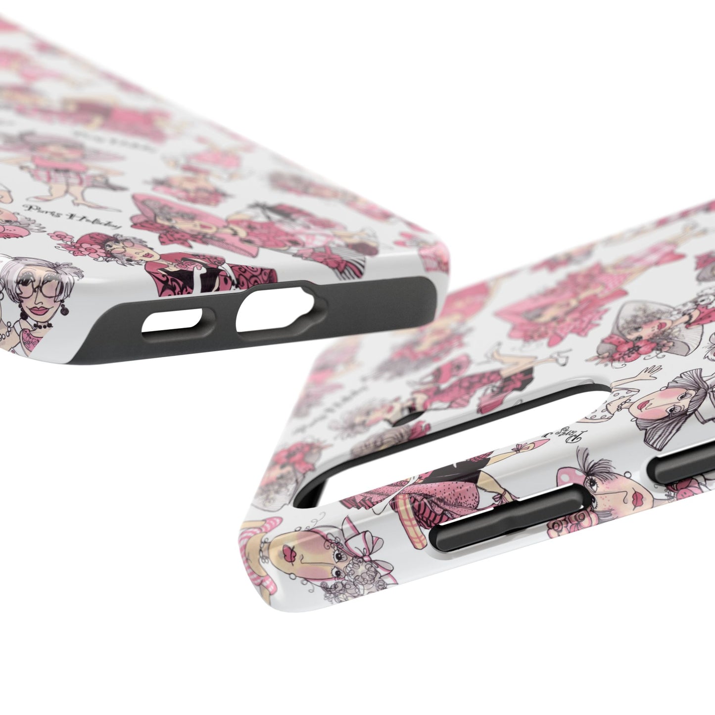 Parisians White Phone Case