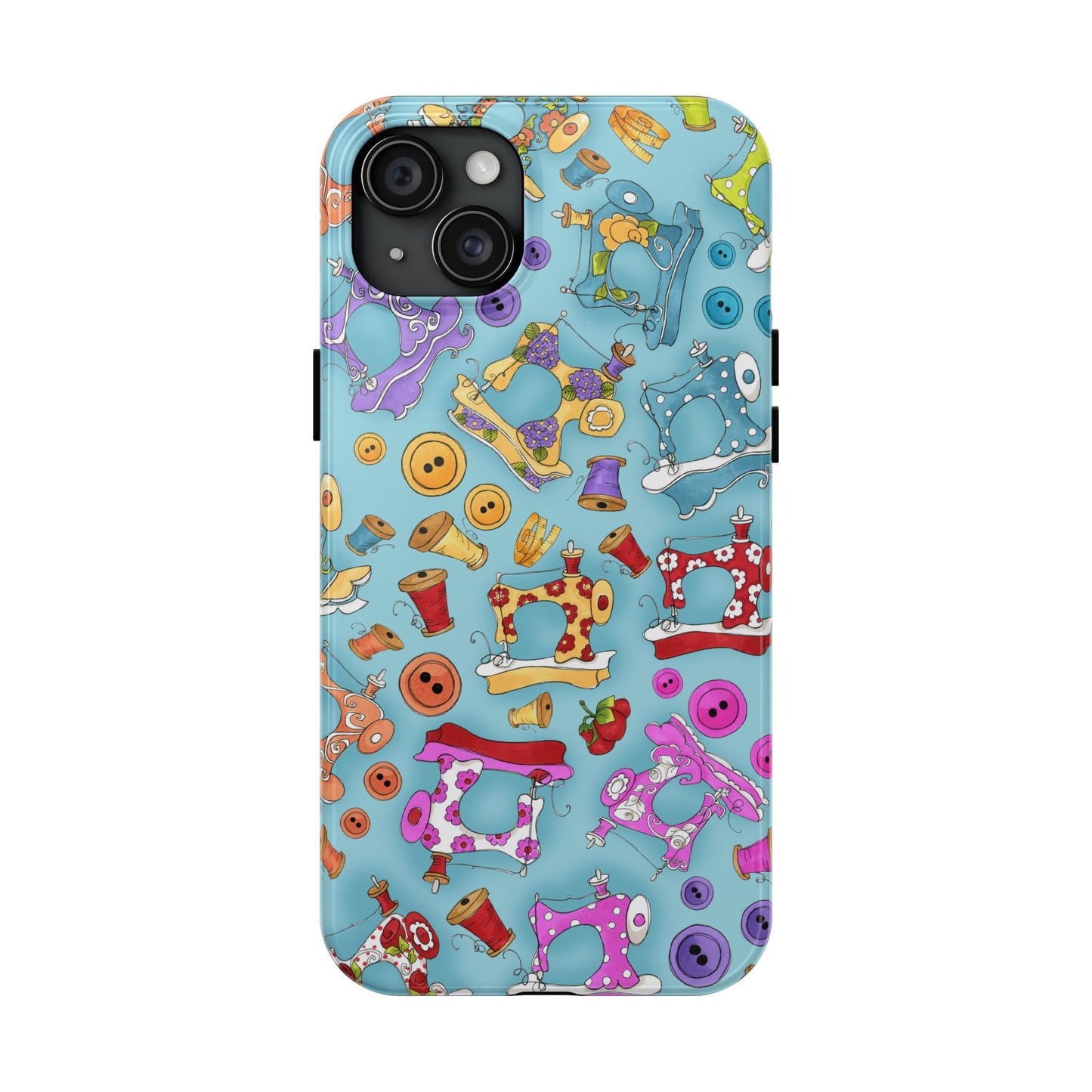 Sew Assorted Turquoise Phone Case