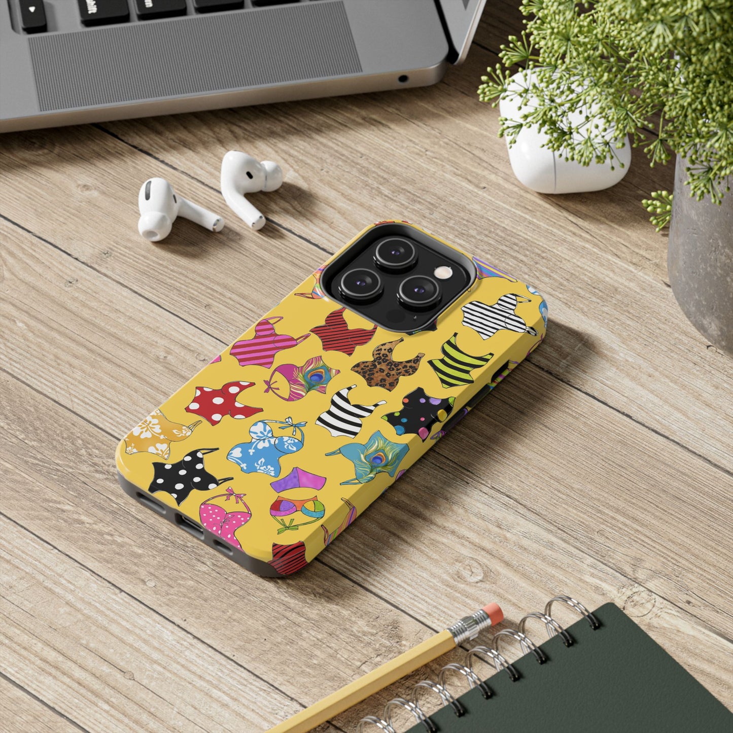 Assorted Suits Yellow Phone Case
