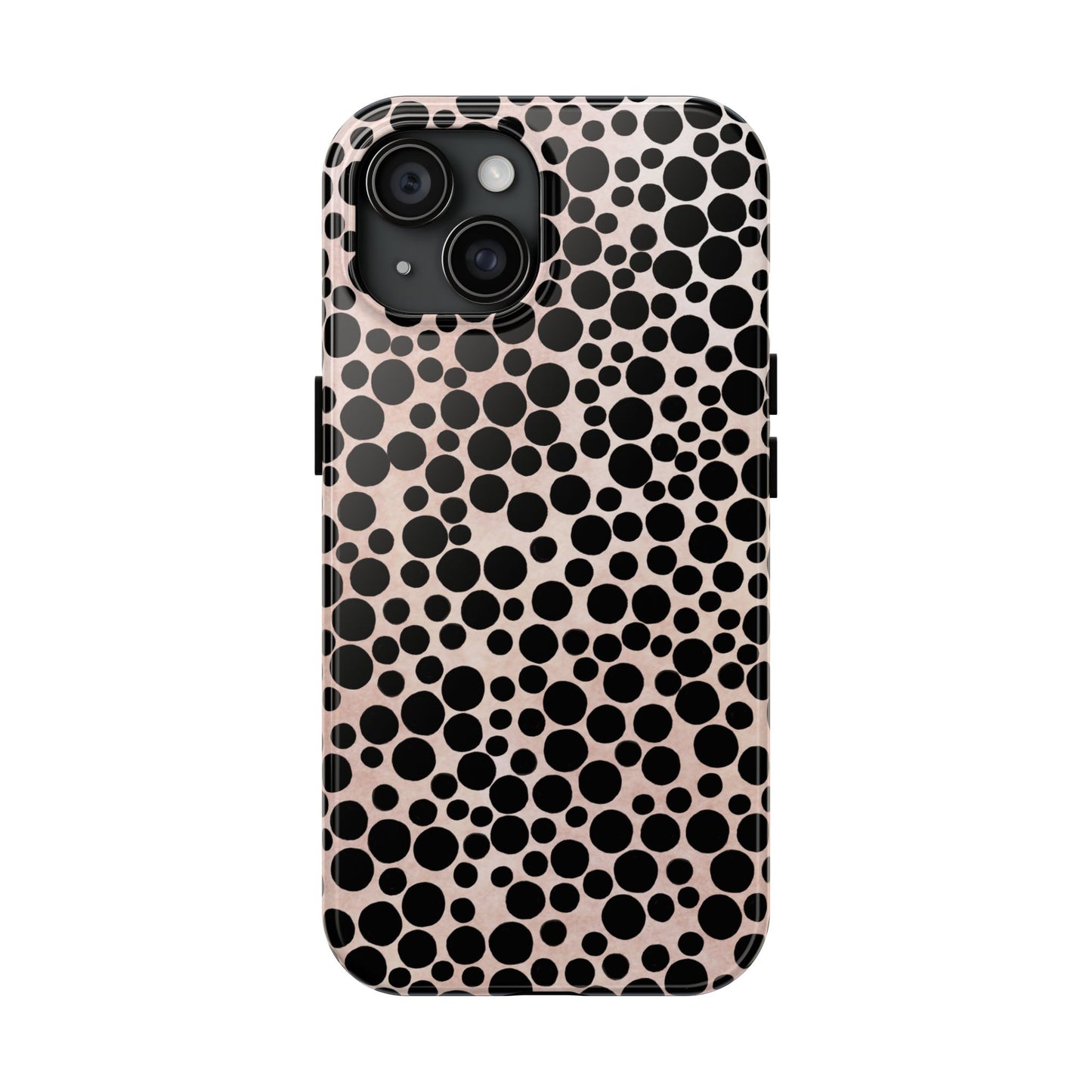 Felt Dots Pink Phone Case