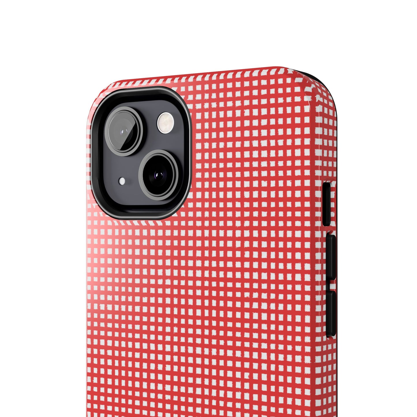 Chipper Check Red Phone Case