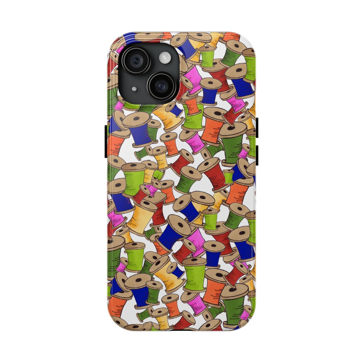 Spoolopoly White Phone Case