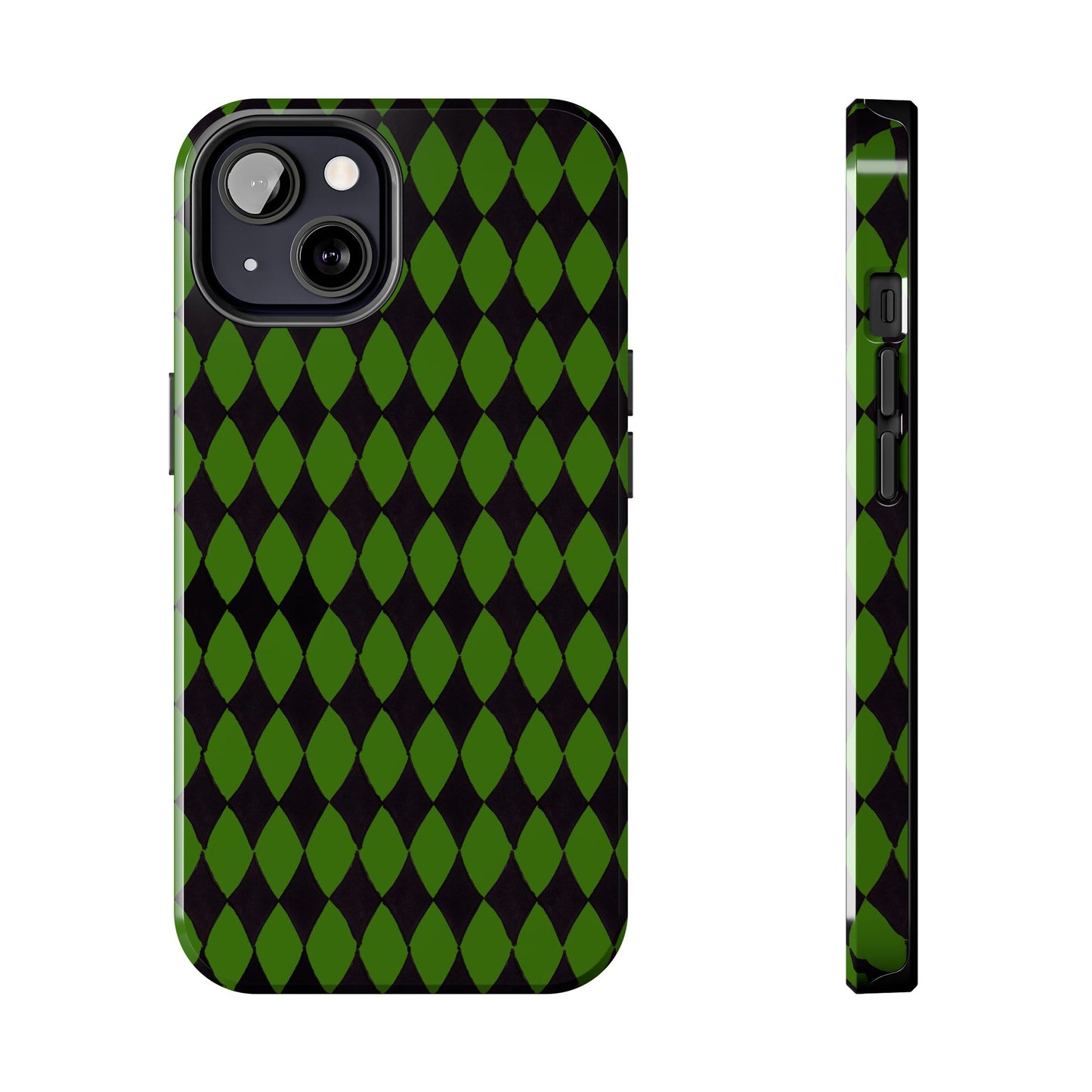 Diamond Green / Black Phone Case