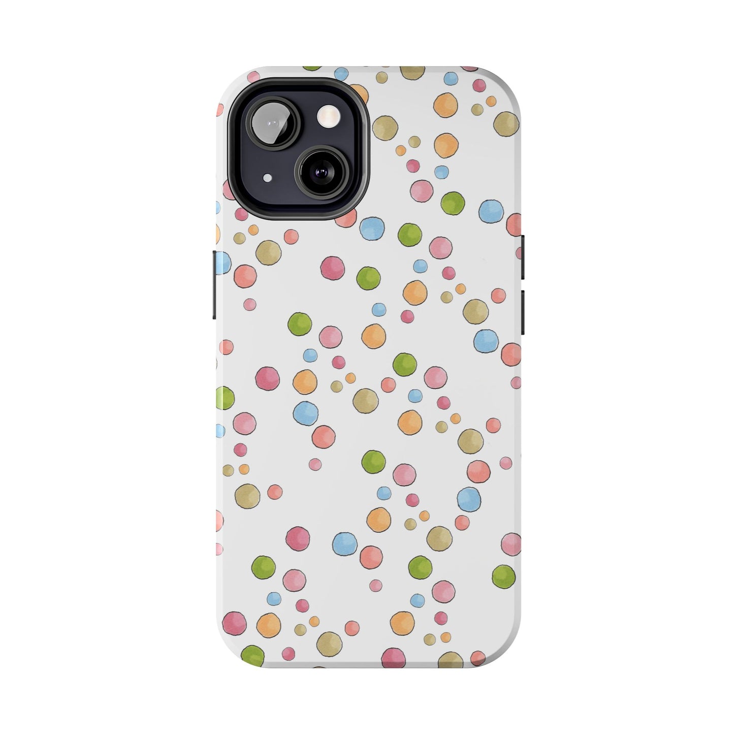 Clown Dots White Phone Case