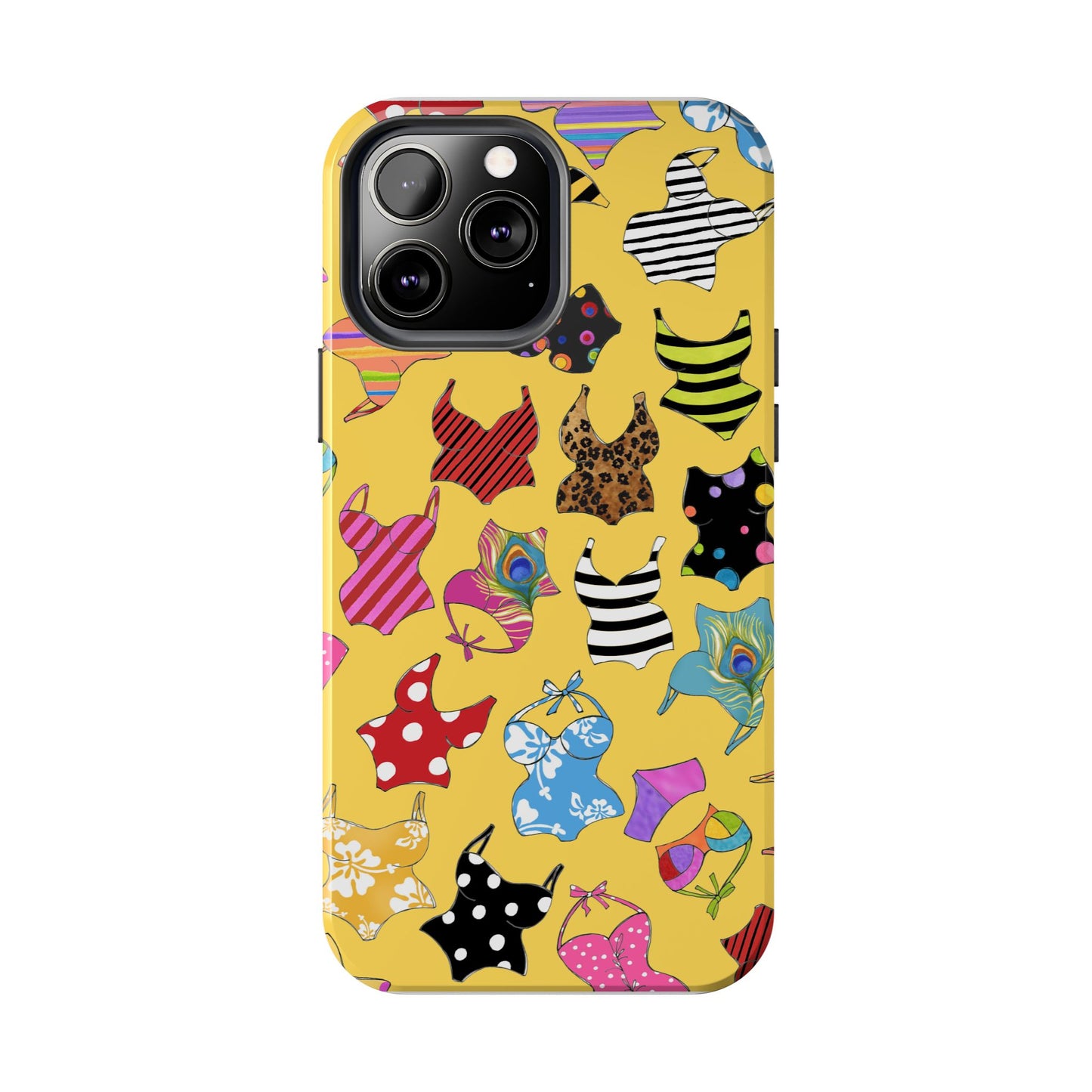 Assorted Suits Yellow Phone Case