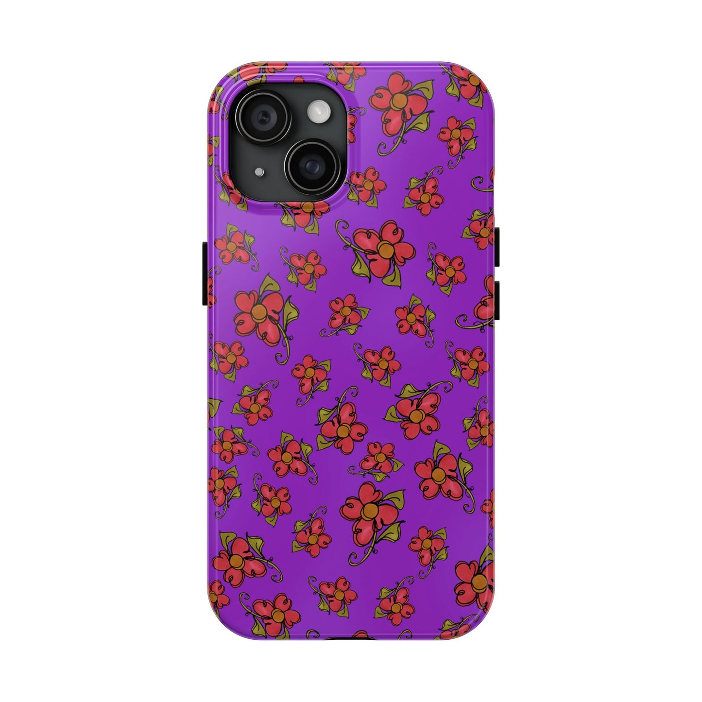 Daisy Caper Purple Phone Case