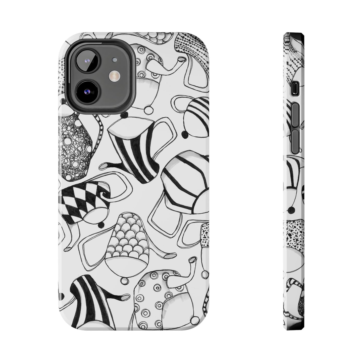 Coffee, Tea Anyone? White Phone Case