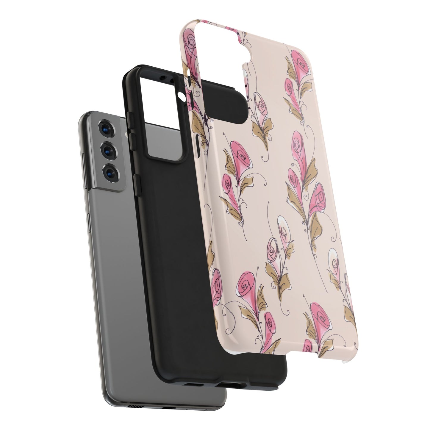 Funnel Flowers Phone Case