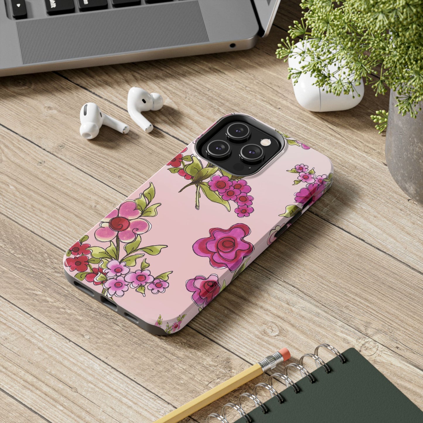 Jumbo Floral Pink Phone Case