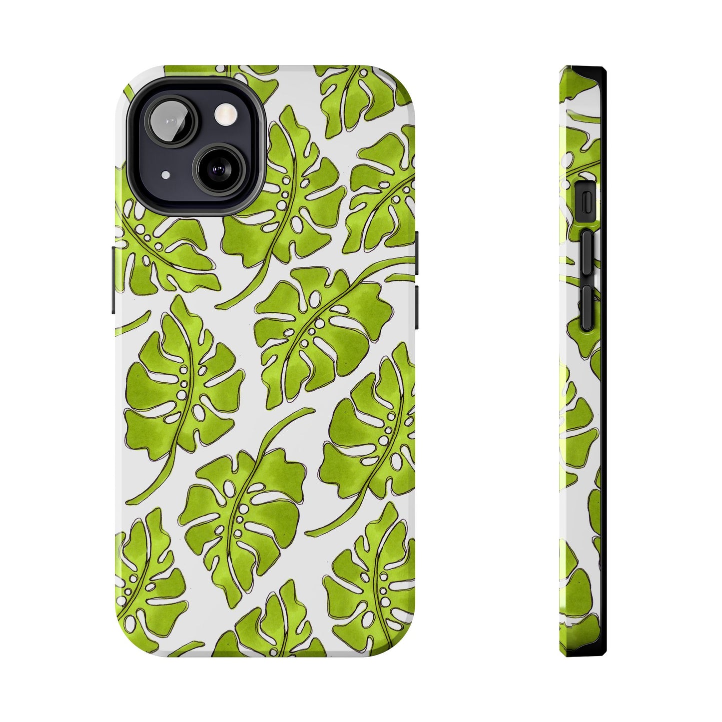 Big Leaf White Phone Case
