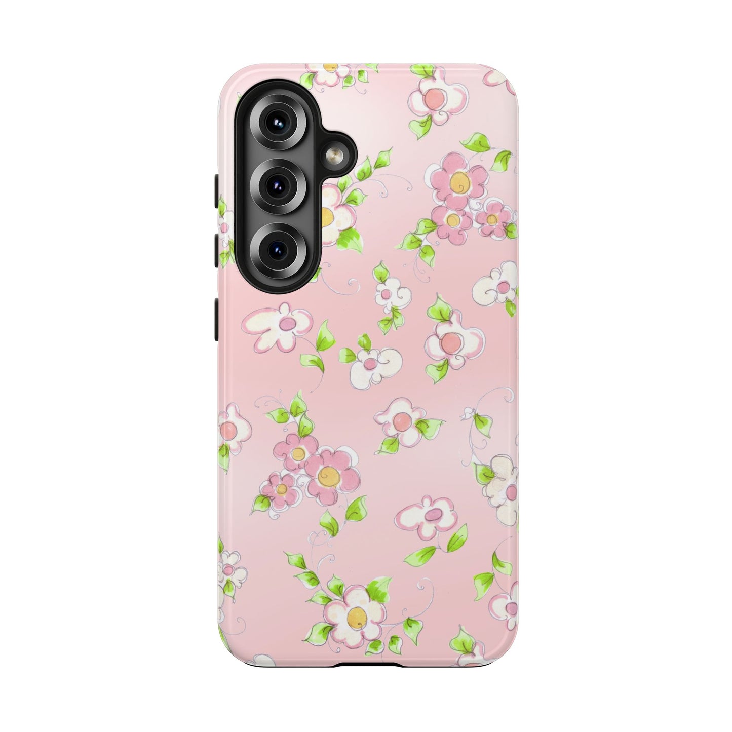 Precious Posies Pink Phone Case