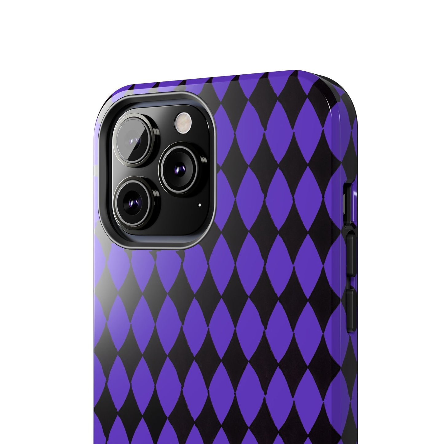 Diamond Purple / Black Phone Case