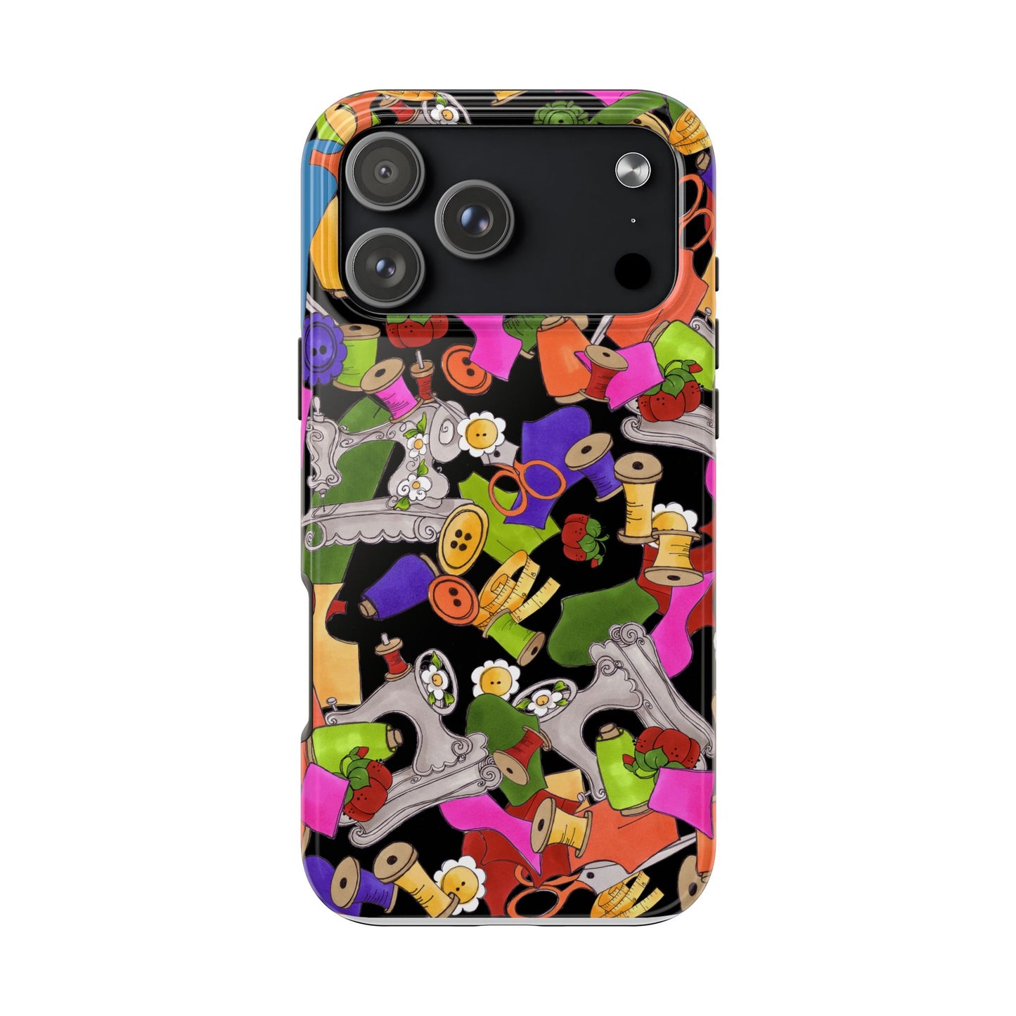 Kaleidasew Black Phone Case