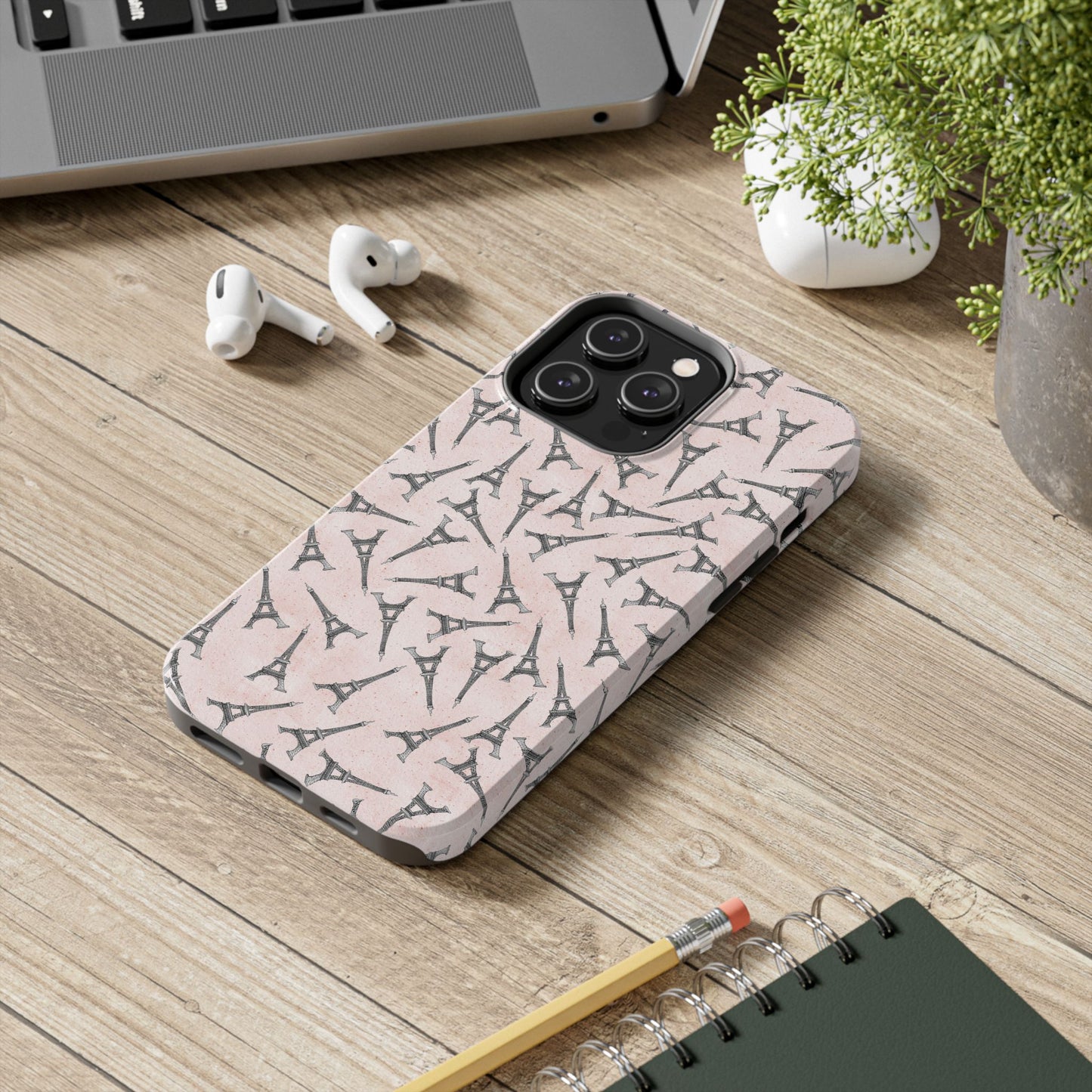 Eifelesque Pink Phone Case