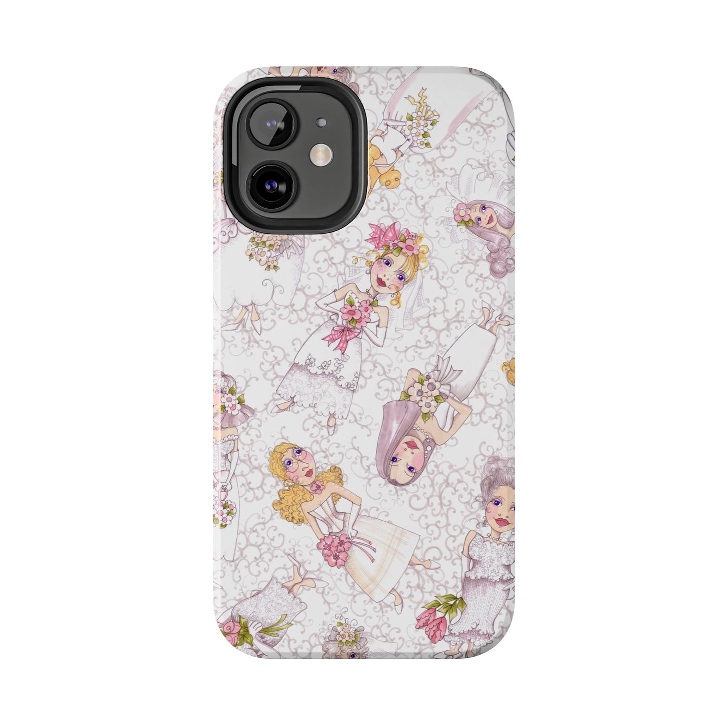 Bridal Scroll Phone Case