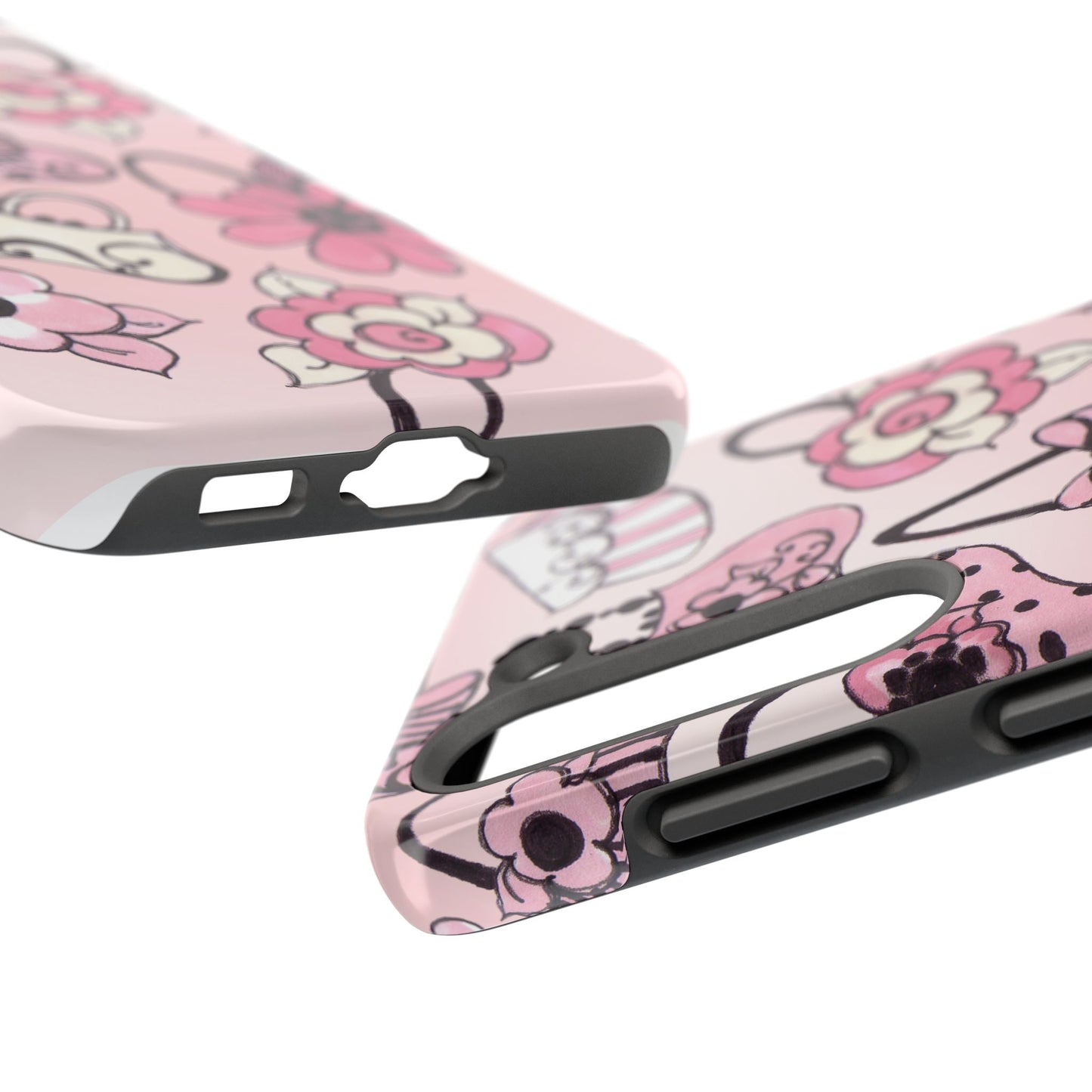 Cat Bags Pink Phone Case