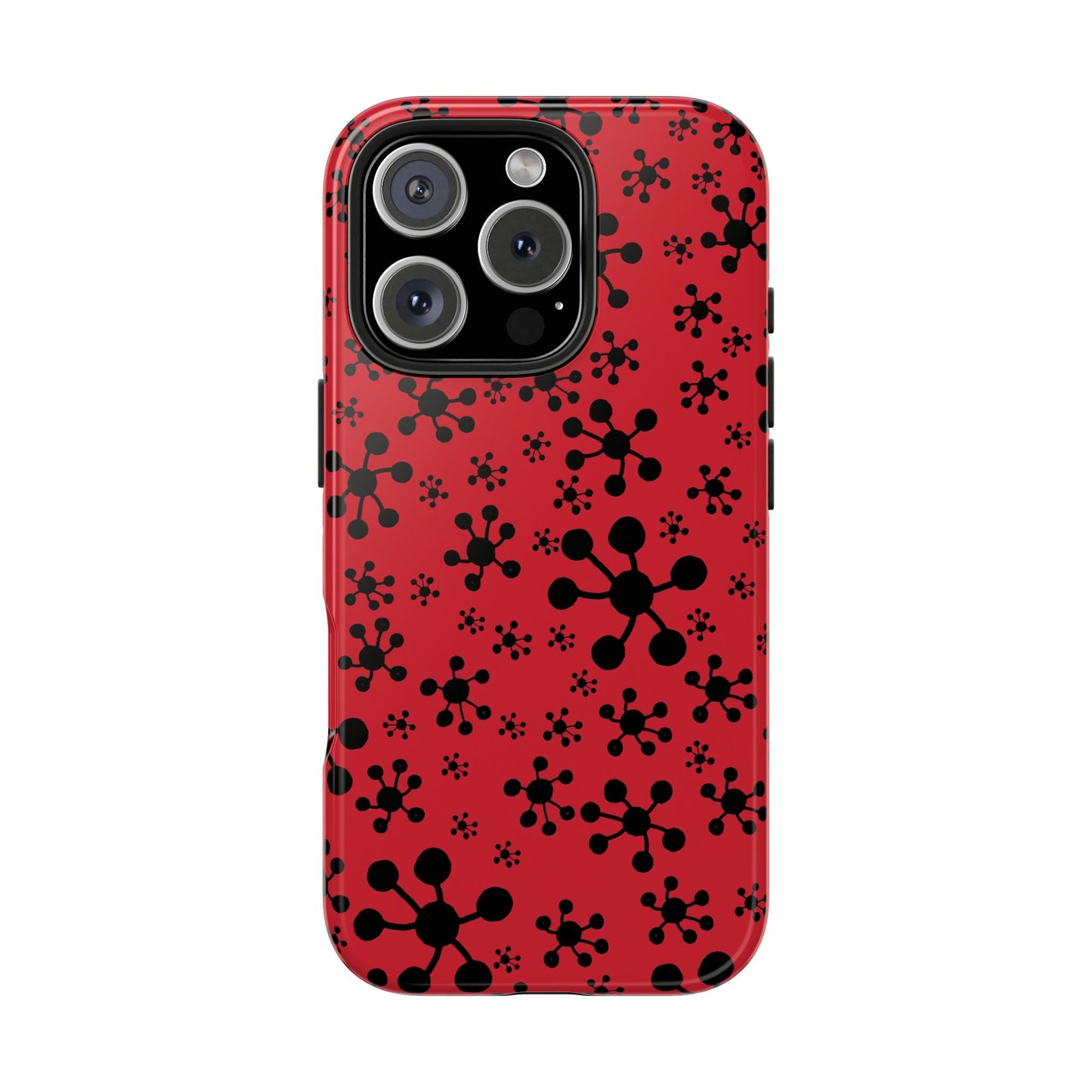 Jacks Red / Black Phone Case