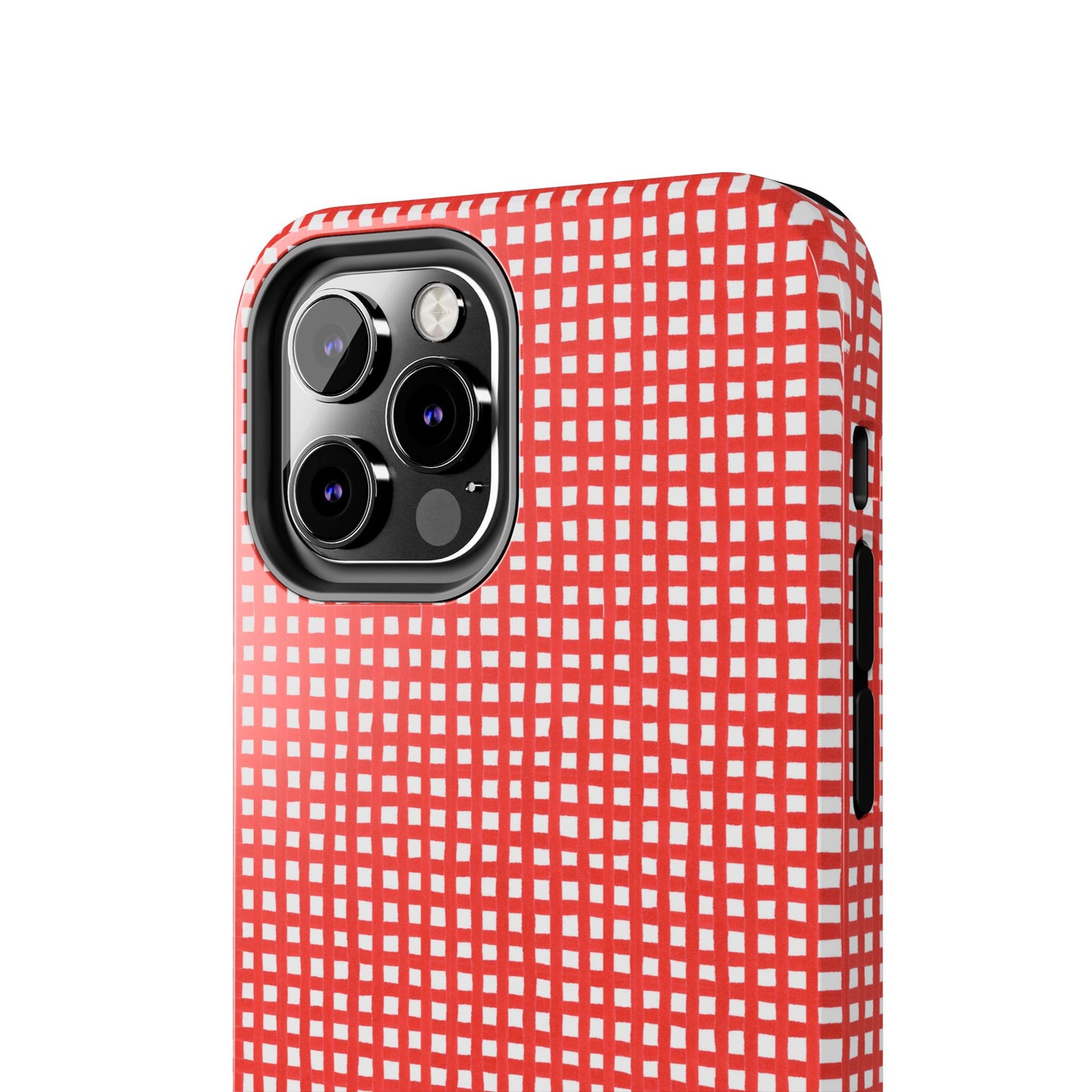 Chipper Check Red Phone Case