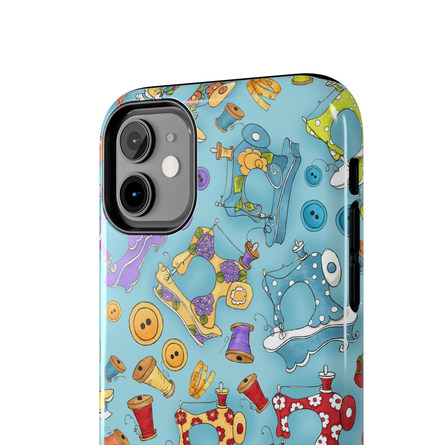 Sew Assorted Turquoise Phone Case