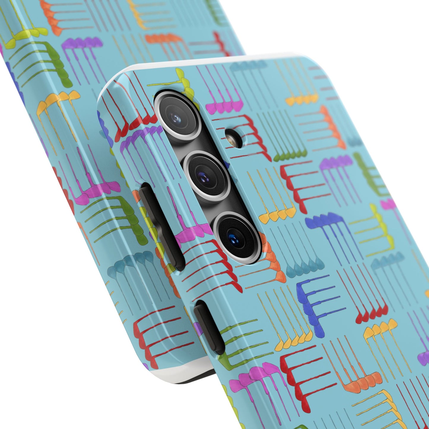 Club Weave Turquoise Phone Case