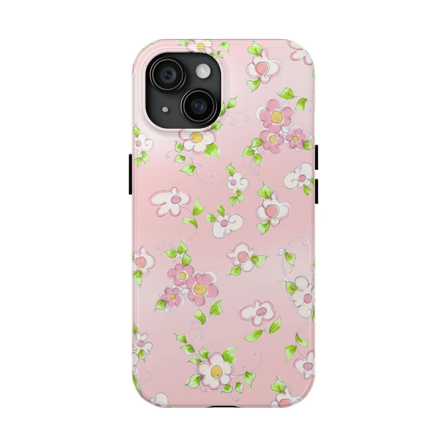 Precious Posies Pink Phone Case