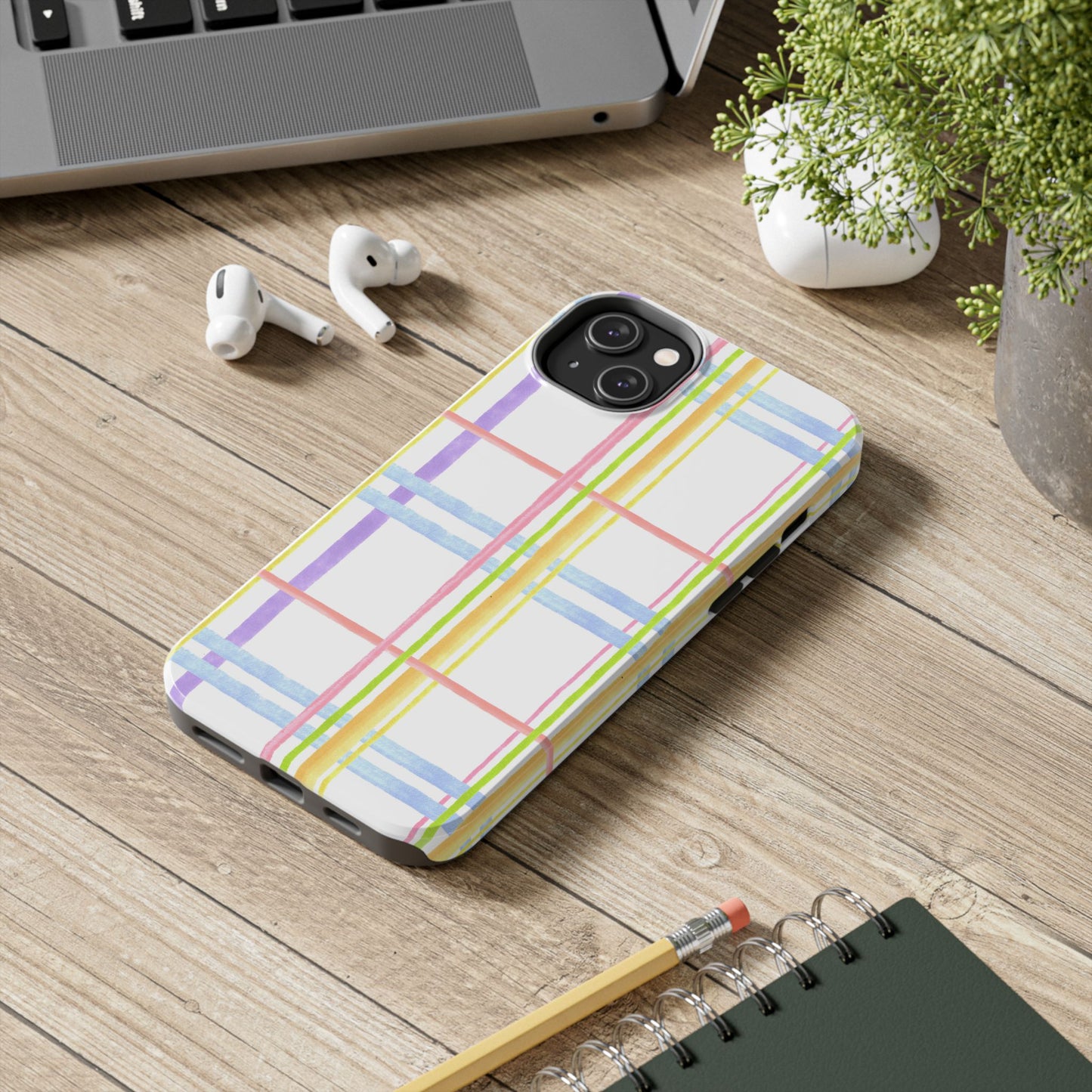 Cheerful Plaid Phone Case