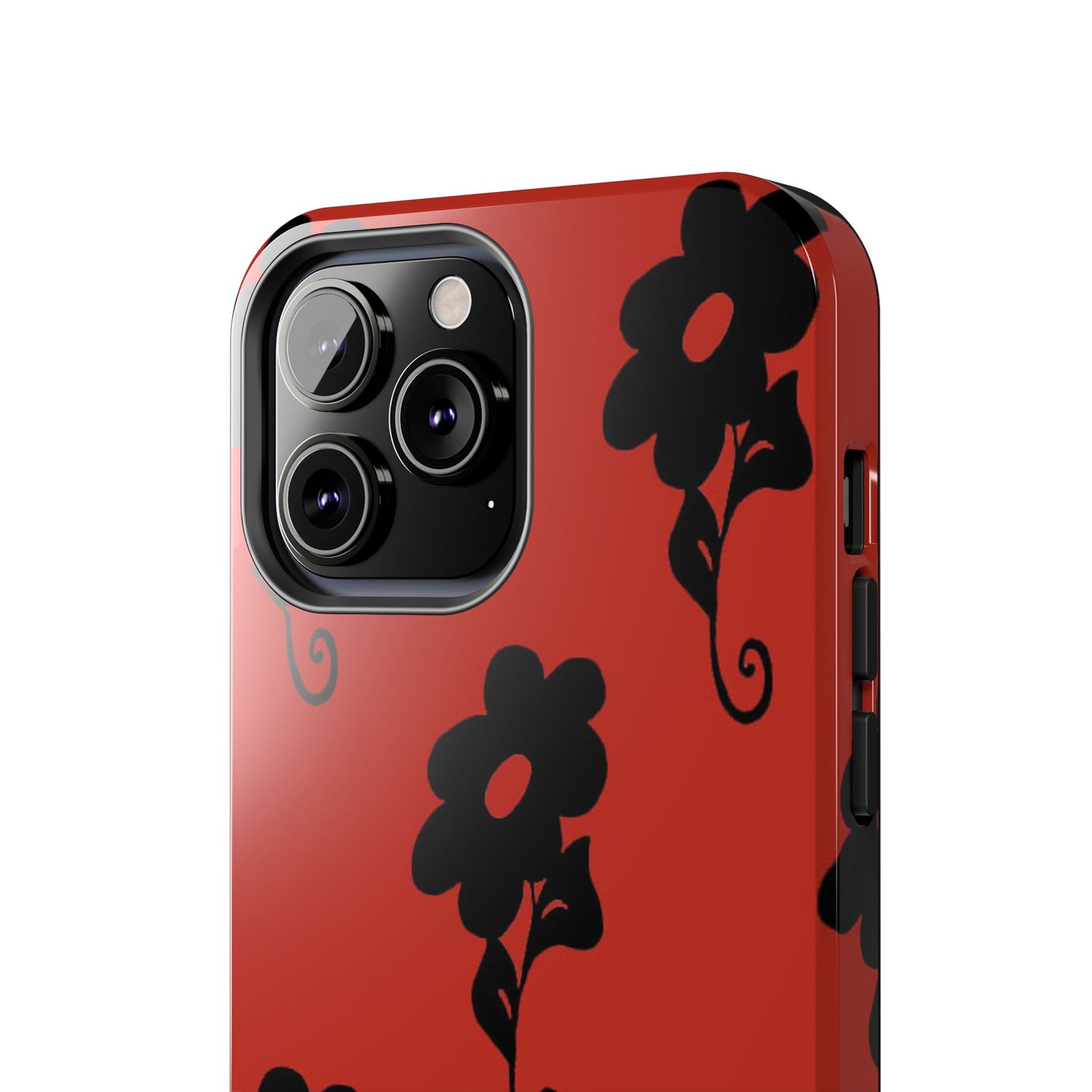 Daring Daisy Red Phone Case