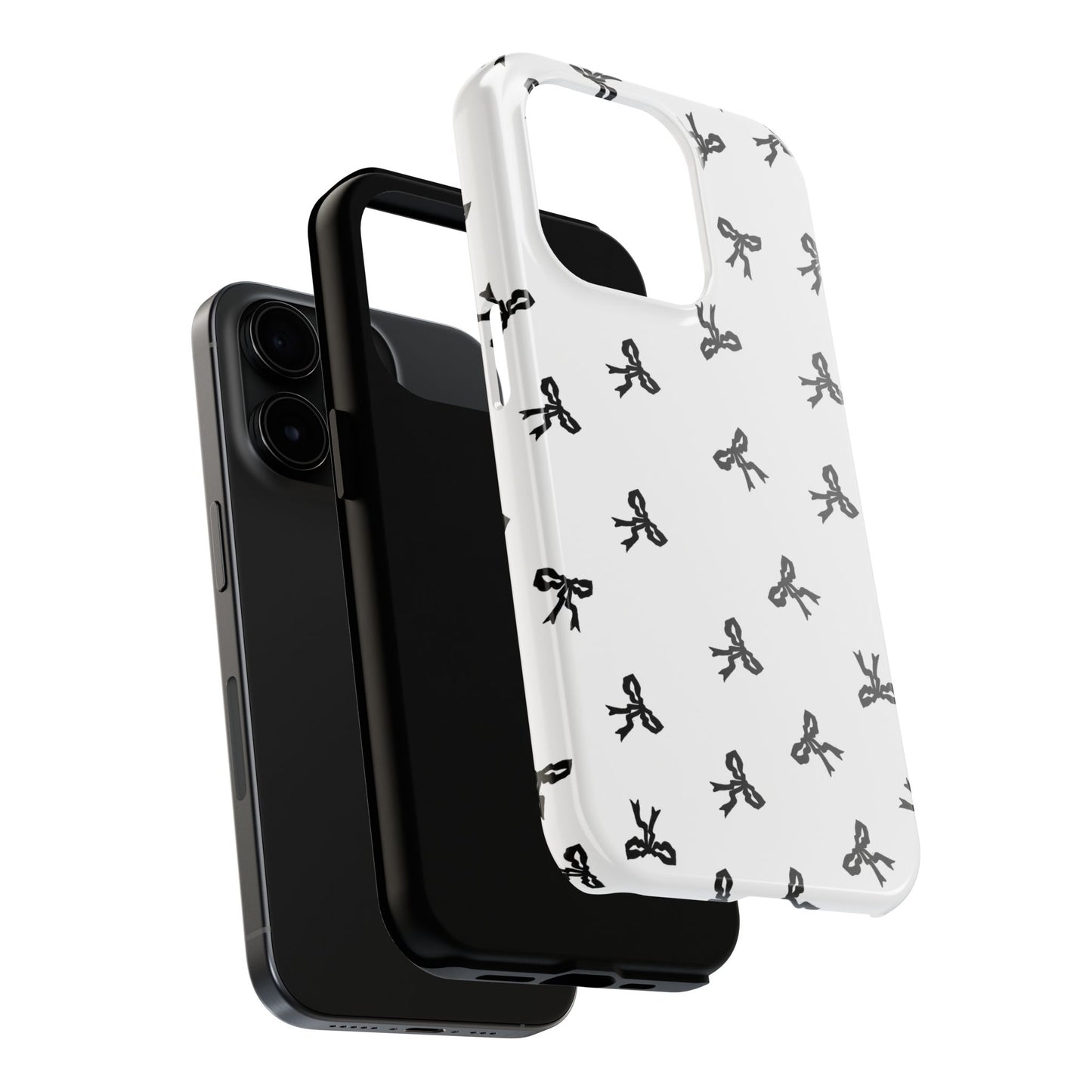 Black Bows Phone Case