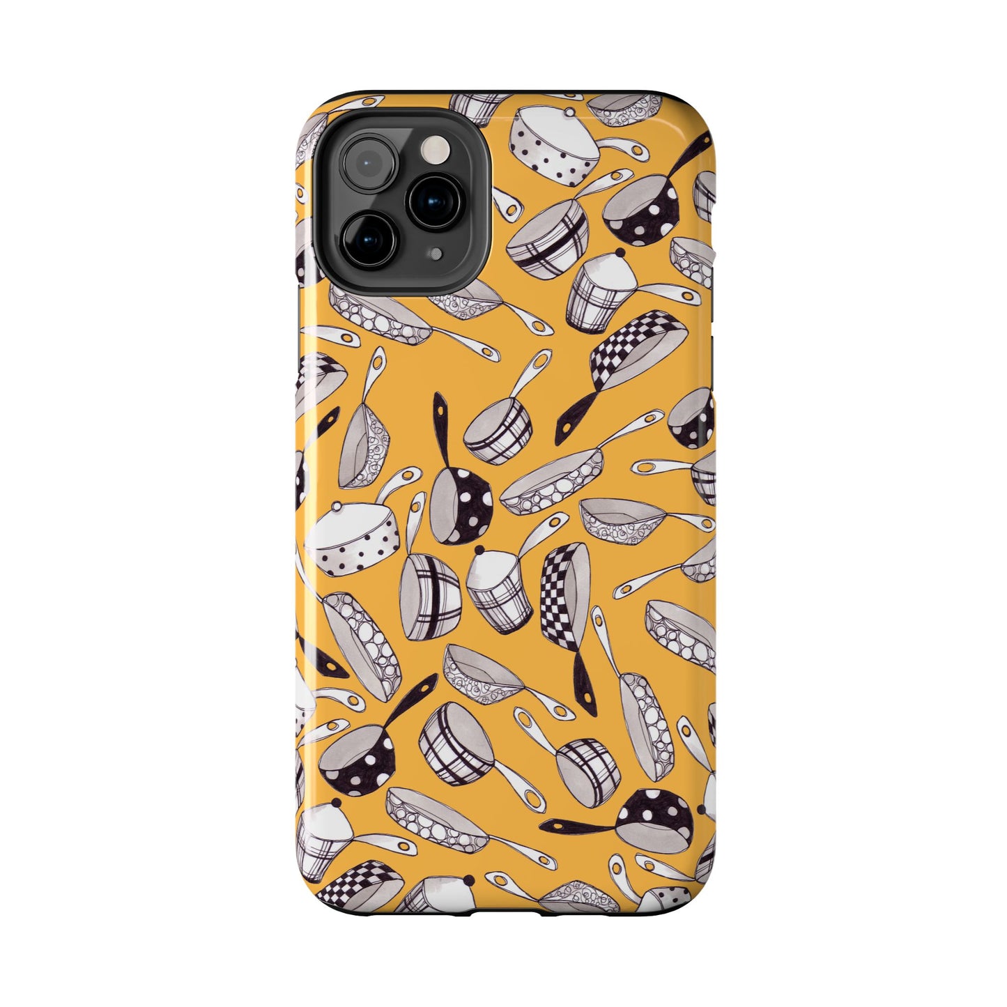 Pots & Pans Flyin' Yellow Phone Case