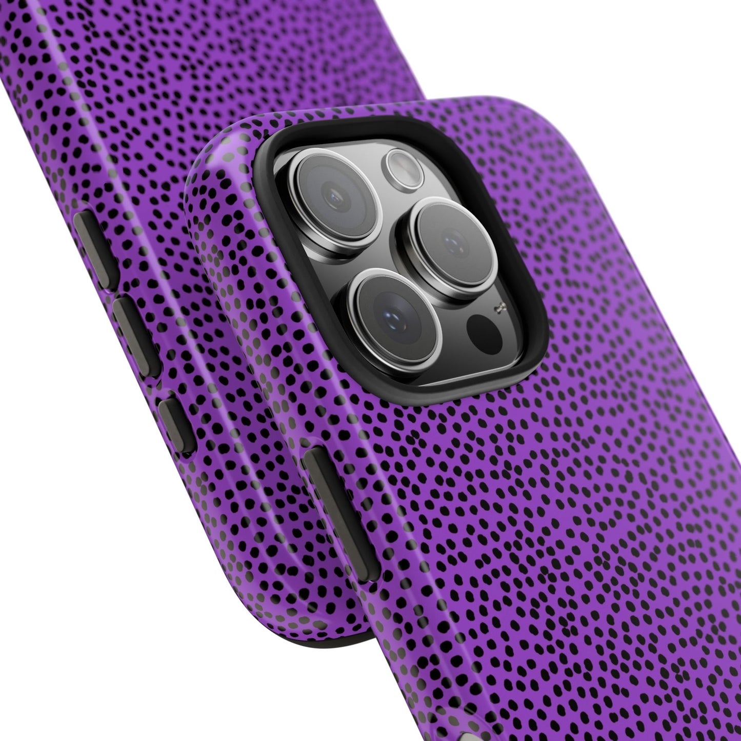Gypsy Dots Purple / Black Phone Case