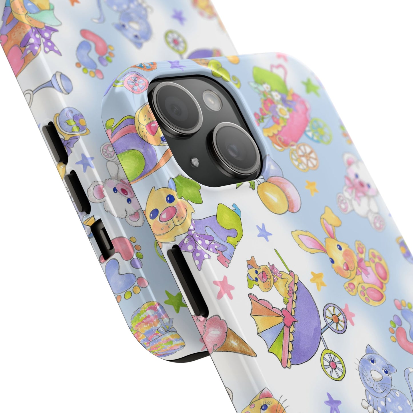 Busy Baby Blue Sky Phone Case