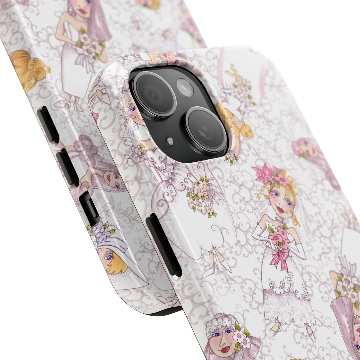 Bridal Scroll Phone Case
