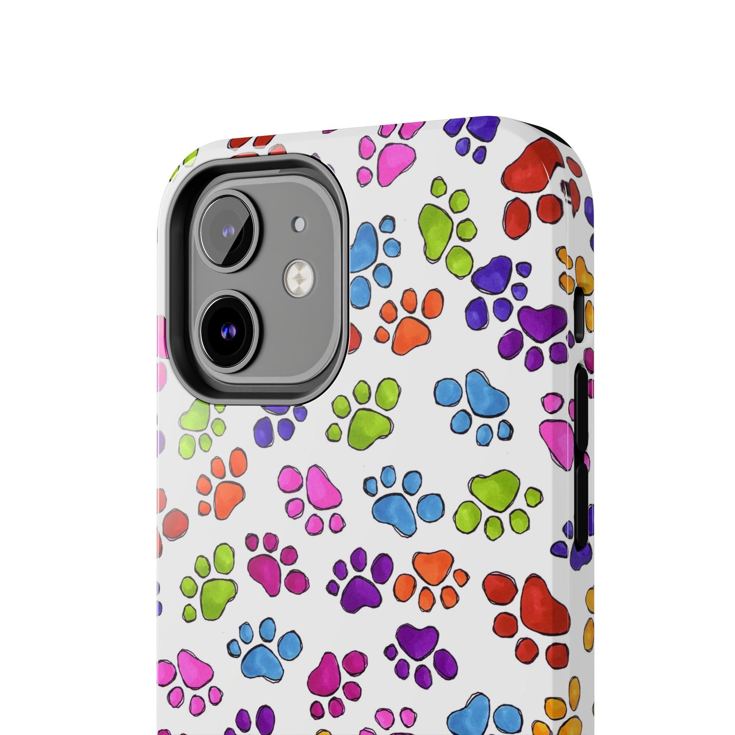 Fancy Paws White Phone Case