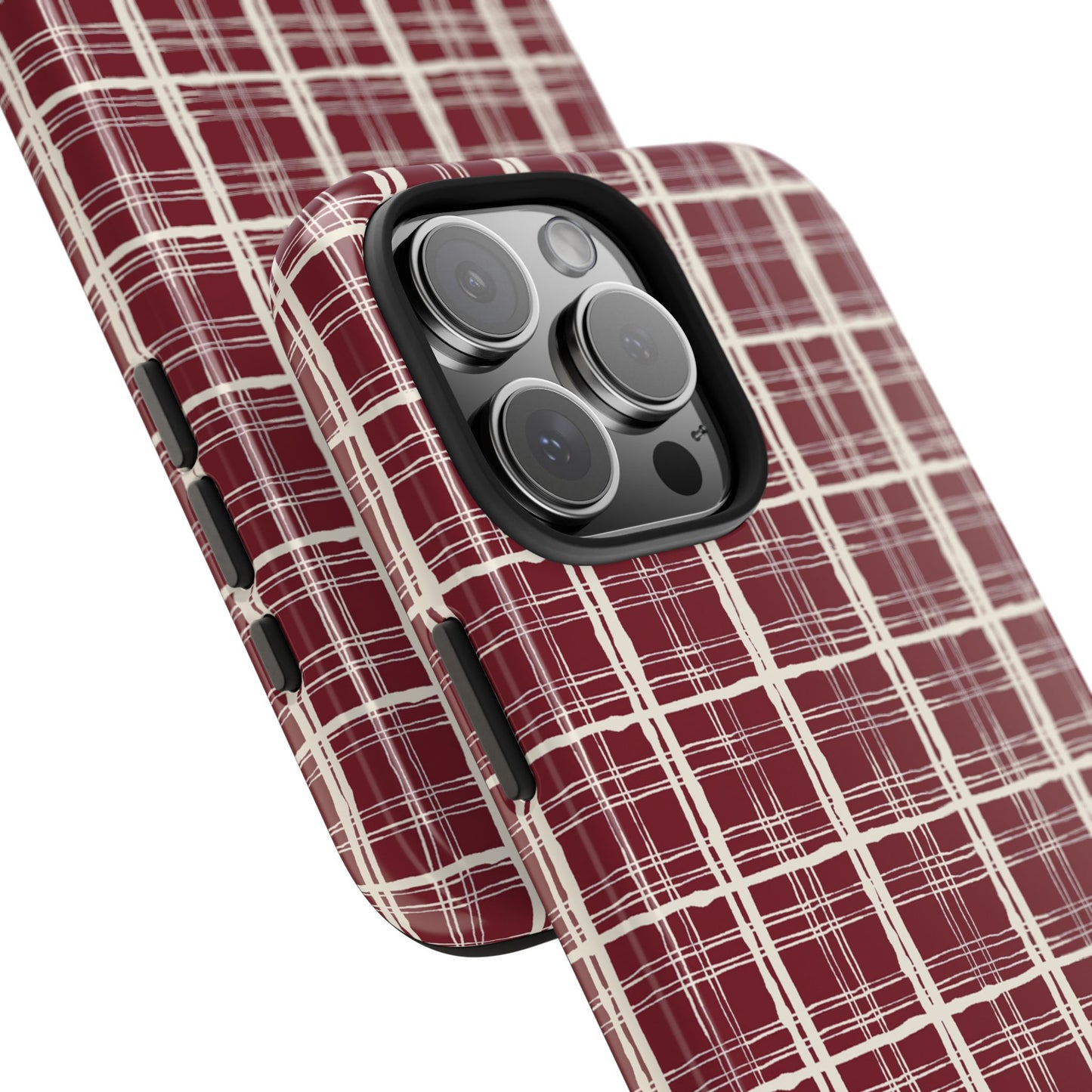 Red Plaid Phone Case