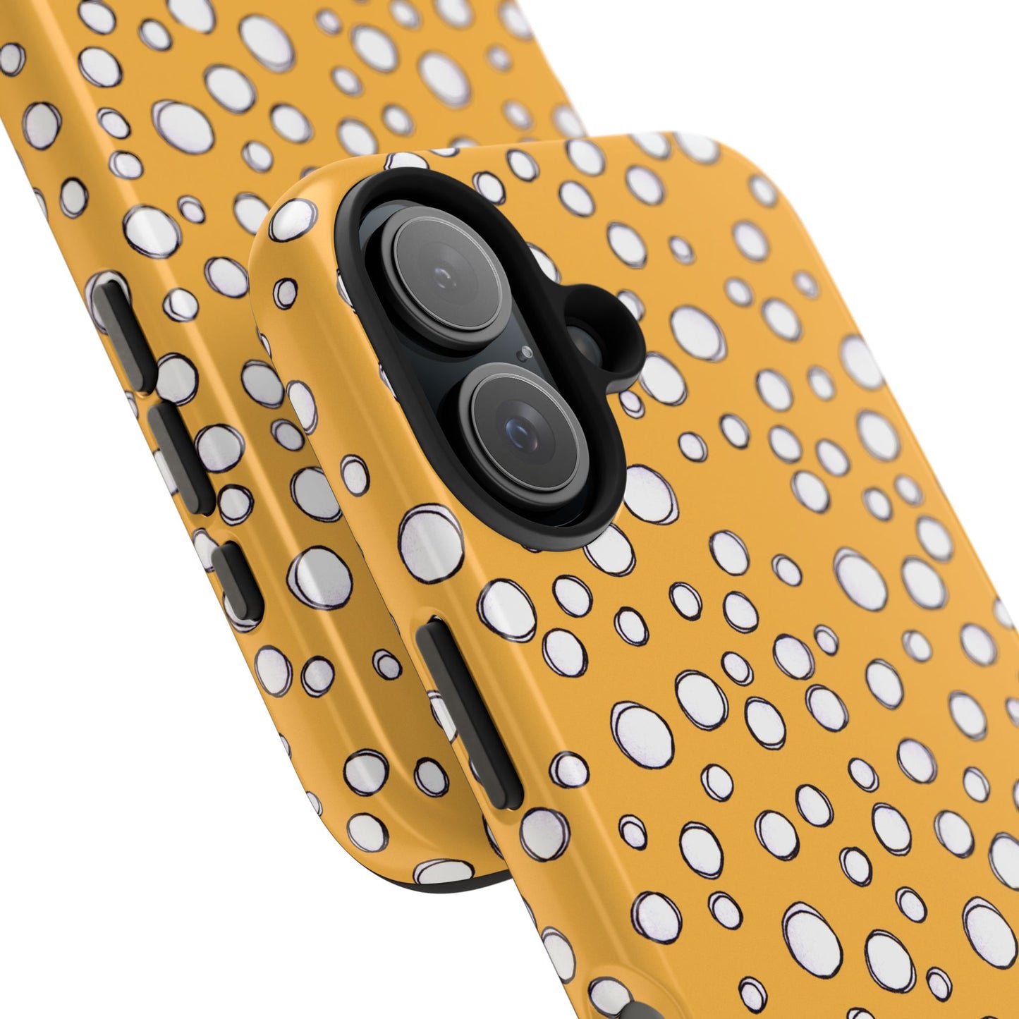 Pot Dots Yellow Phone Case