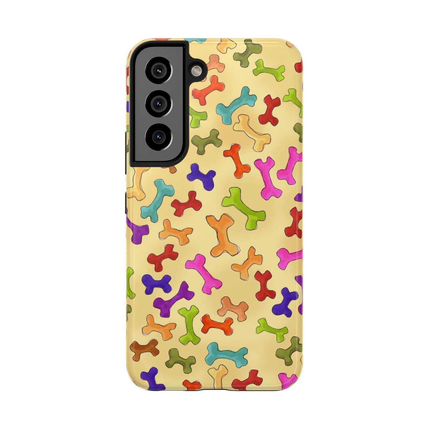 Happy Bones Yellow Phone Case