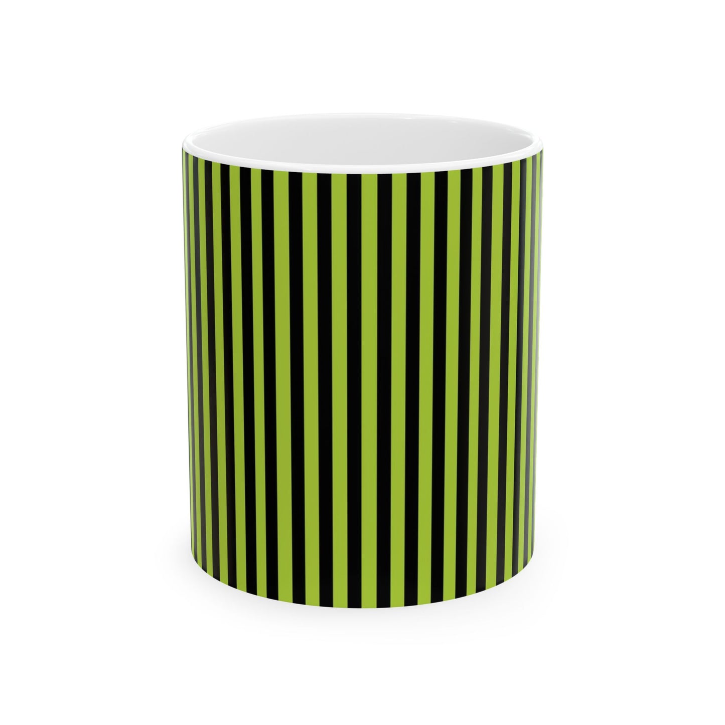 Stripe Green / Black Cup