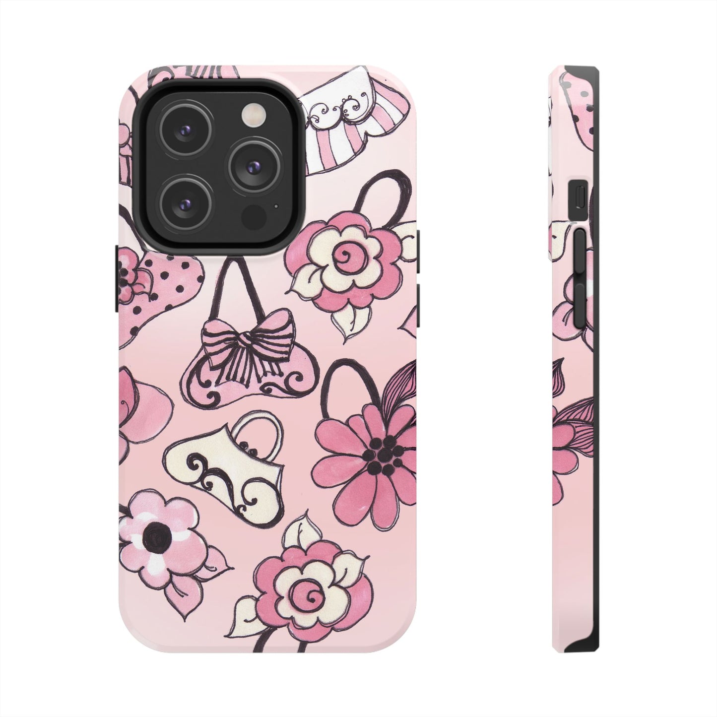 Cat Bags Pink Phone Case