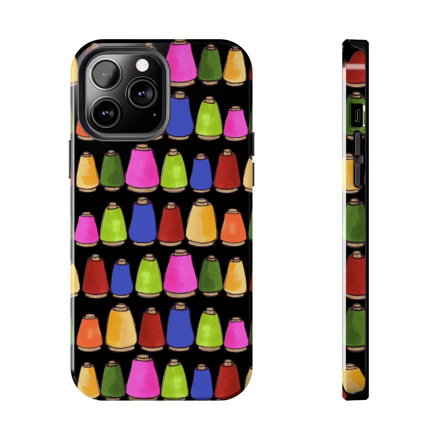 Coneiferous Black / Multi Phone Case