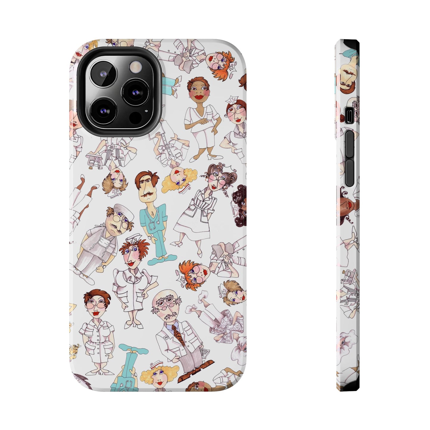 Happy Staff White Phone Case