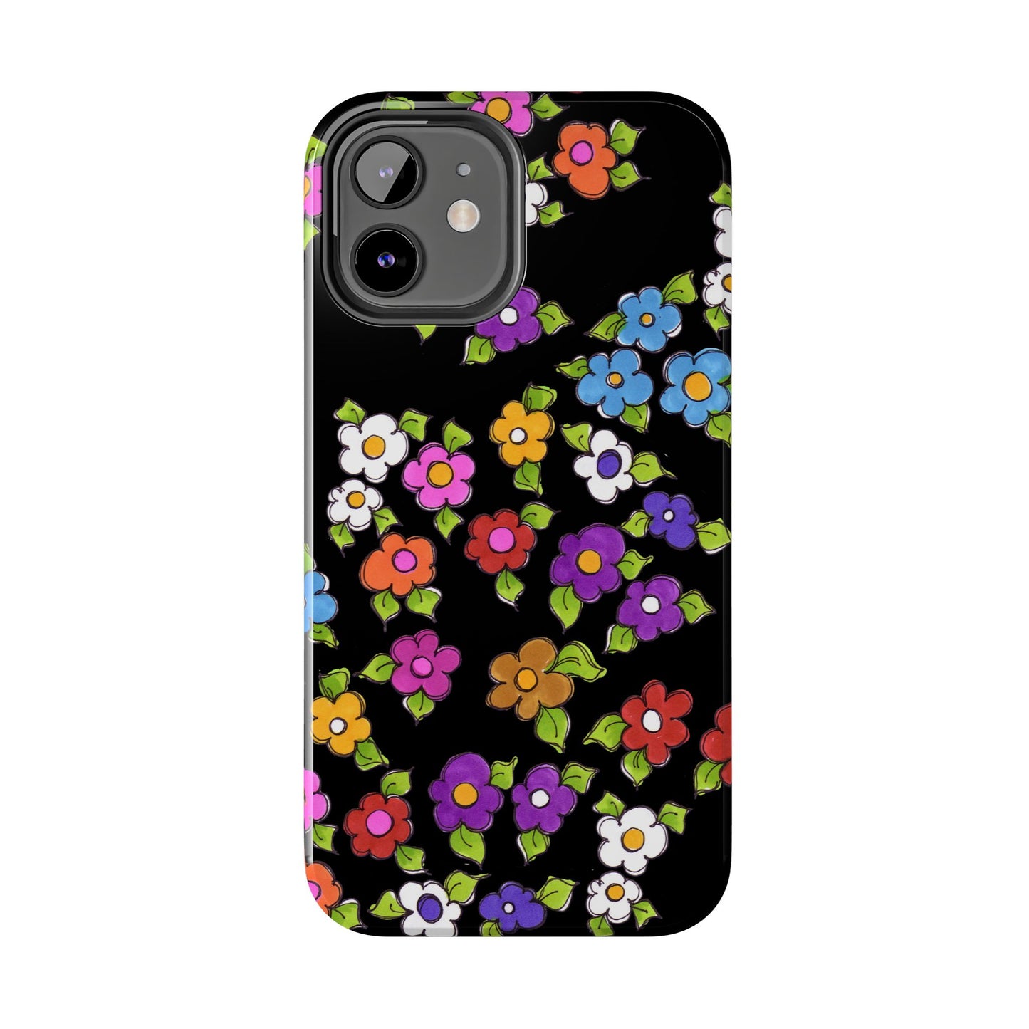 Fancy Dog Daisies Phone Case