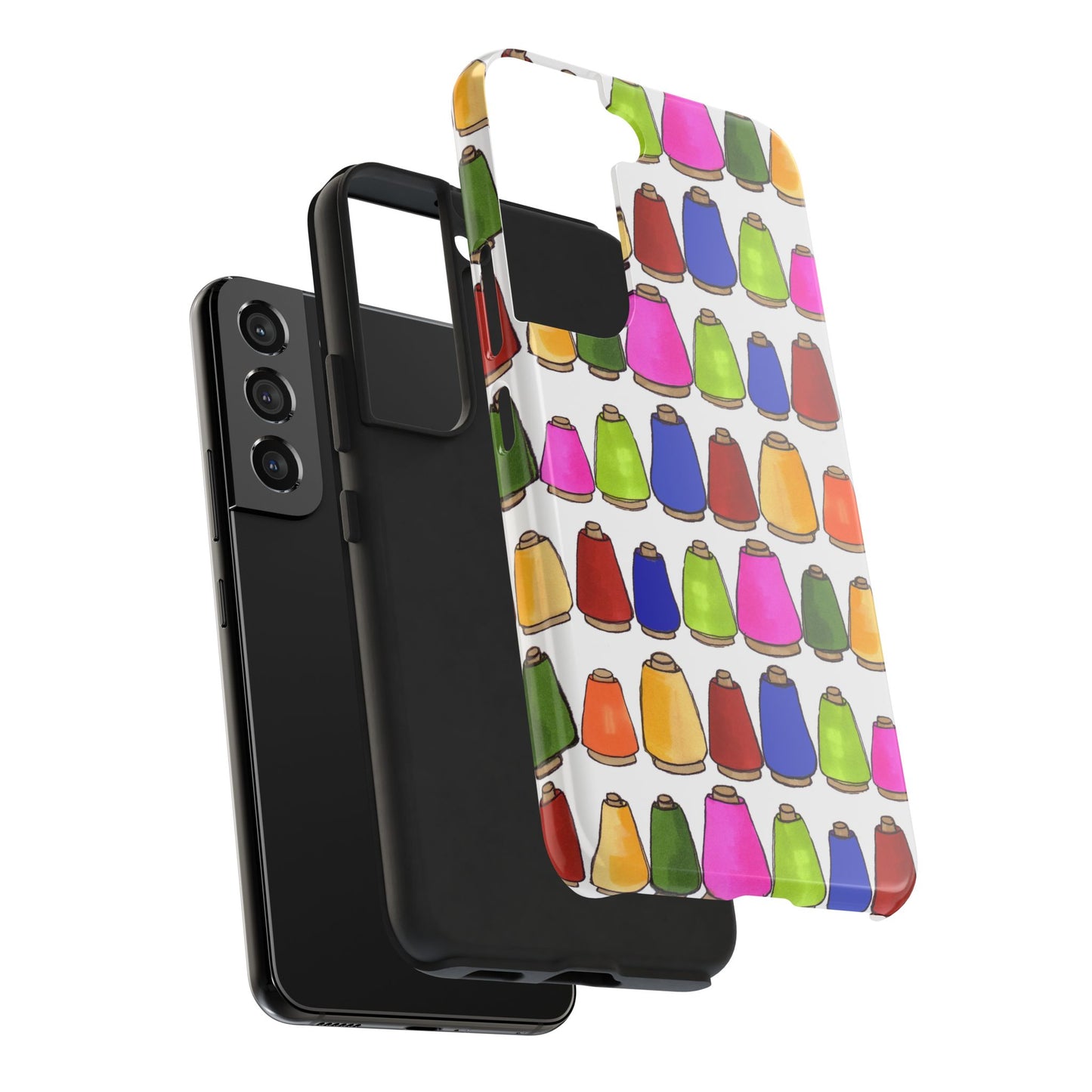 Coneiferous White / Multi Phone Case
