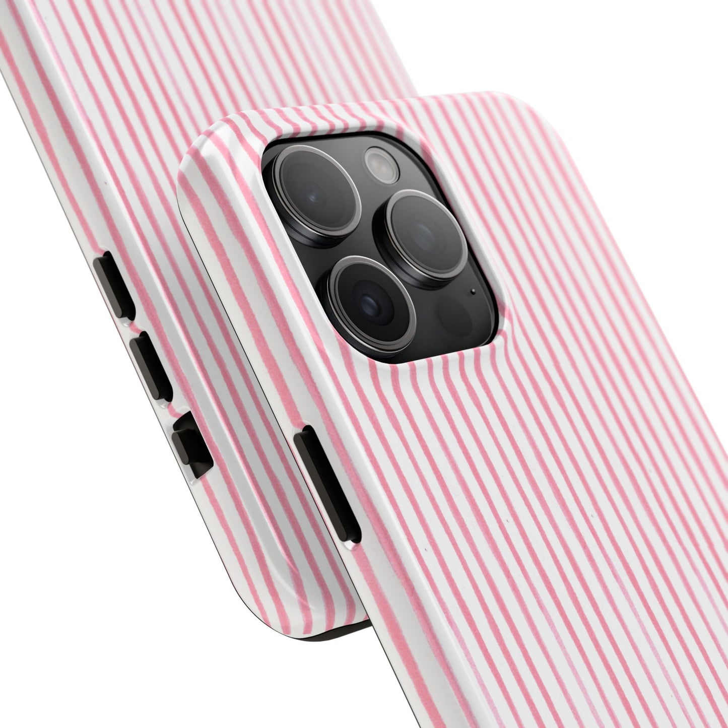 Candy Stripe White / Pink Phone Case