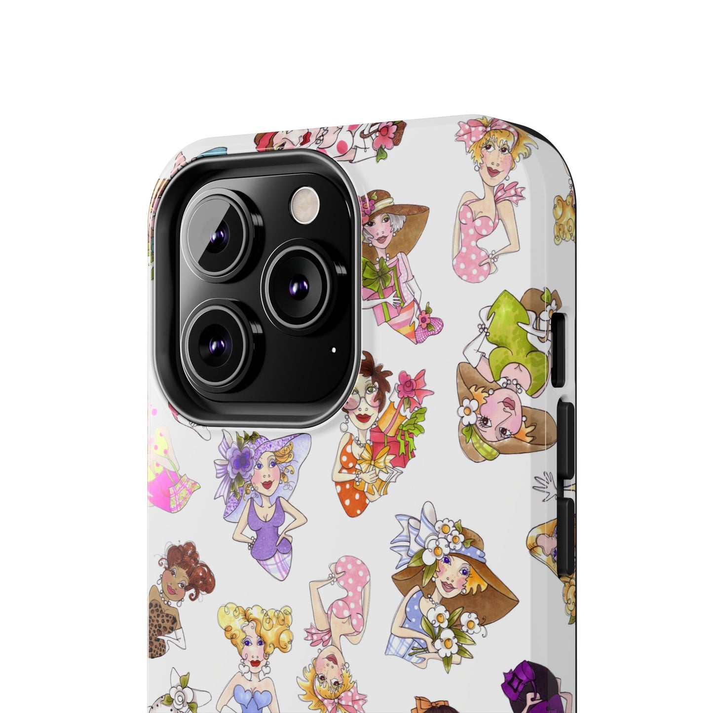 Fast Women Tossed White Phone Case