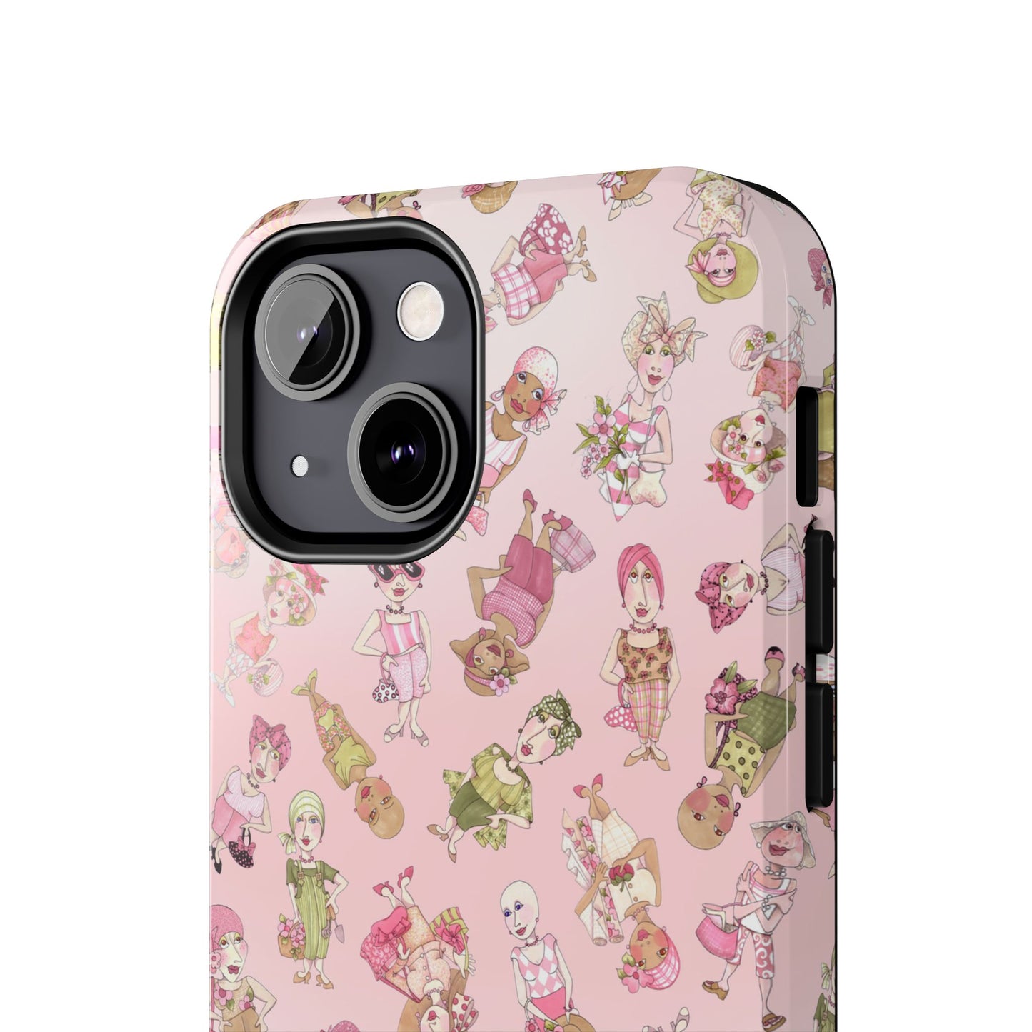 Tossed Ladies Pink Phone Case