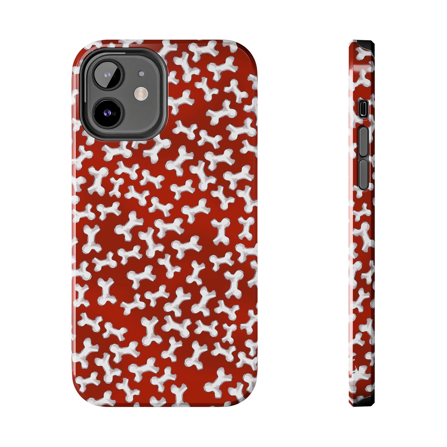 Bones a Lot Red Phone Case