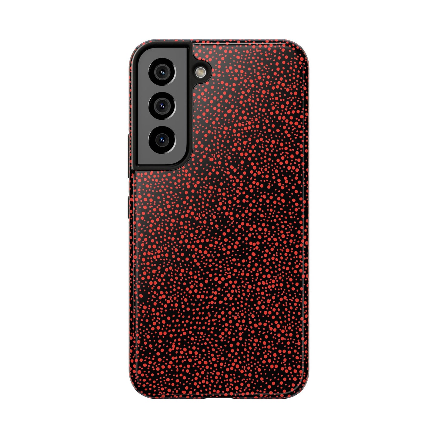 Confetti Red / Black Phone Case