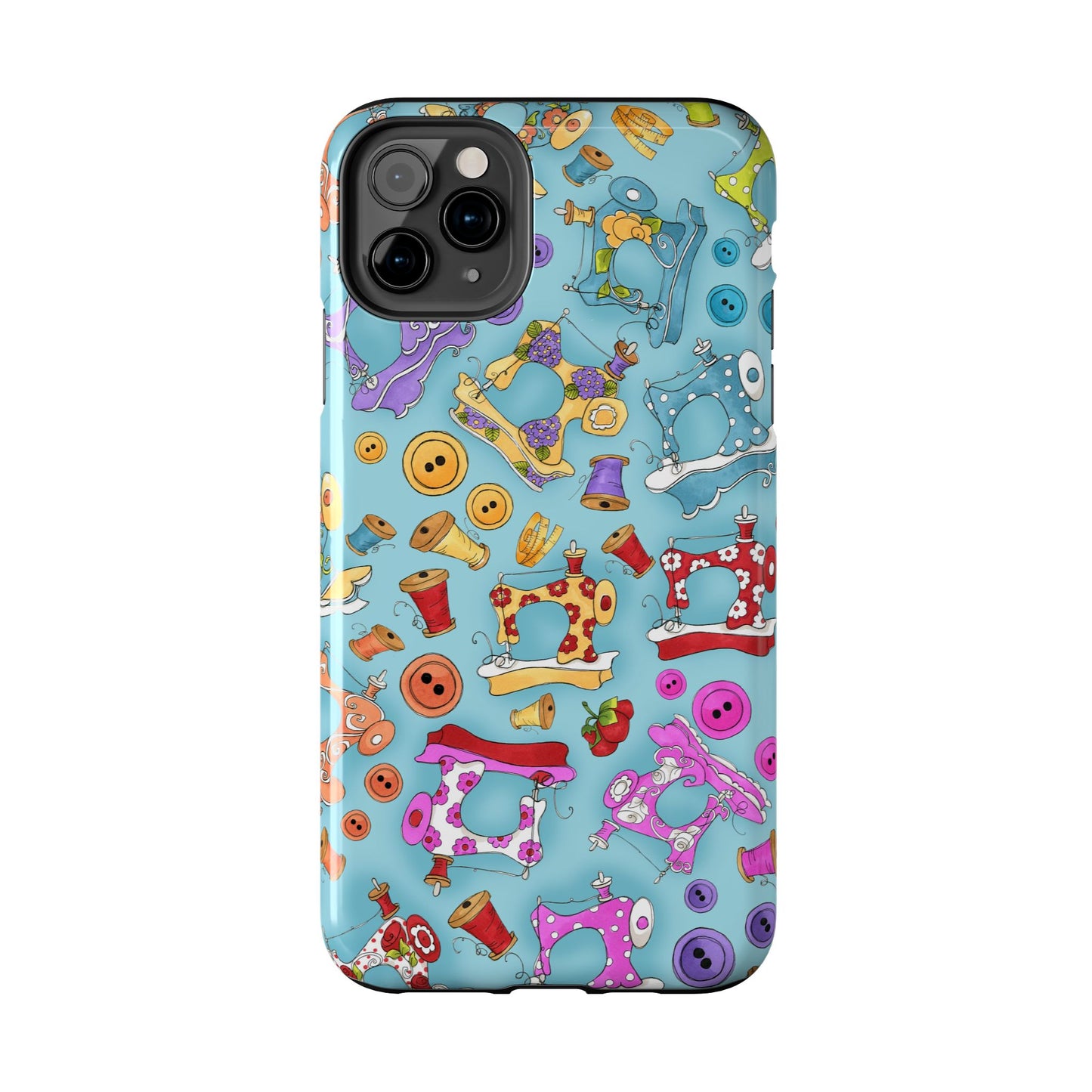 Sew Assorted Turquoise Phone Case