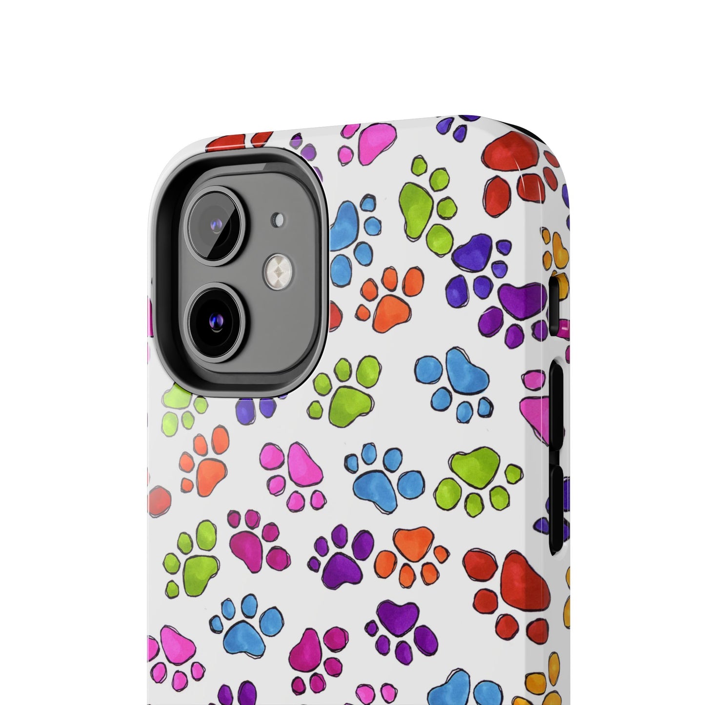 Fancy Paws White Phone Case