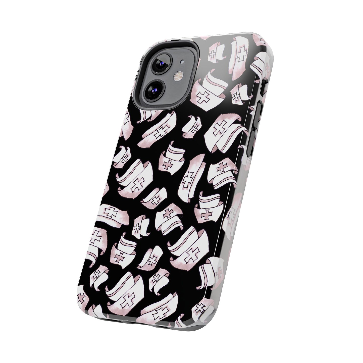 Happy Hats Black Phone Case